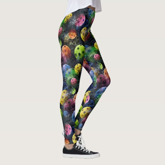 Multicolored PickleballetLeggings Leggings (Rechts)