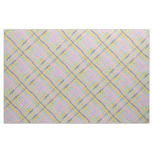 Multicolored Plaid Stof
