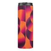 Multicolored psychedelische achtergrond, funky vor thermosbeker (Achterkant)