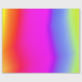 Multicolored regenboogachtige patronen cadeaupapier (Vlak)