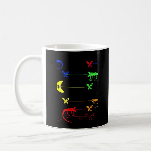 Multicolored, regenboogkameleon Mok (Links)