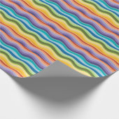 Multicolored rimpelpatroon 2 cadeaupapier (Hoek)