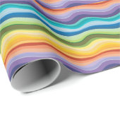 Multicolored rimpelpatroon 2 cadeaupapier (Rol Hoek)