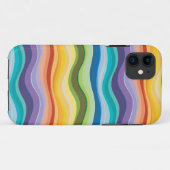 Multicolored rimpelpatroon 2 Case-Mate iPhone case (Achterkant (horizontaal))