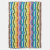 Multicolored rimpelpatroon 2 deken (Voorkant Verticaal)