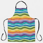 Multicolored rimpelpatroon 2 schort (Voorkant)