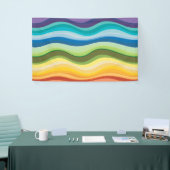 Multicolored rimpelpatroon 2 spandoek (Beurs)