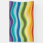 Multicolored rimpelpatroon 2 spandoek (Verticaal)