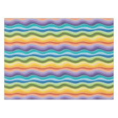 Multicolored rimpelpatroon 2 tafelkleed (Voorkant (Horizontaal))