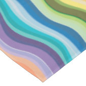 Multicolored rimpelpatroon 2 tafelkleed (Gekanteld)