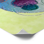 Multicolored Round Shapes-cirkels Poster (Hoek)