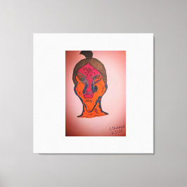 Multicolored Science Fiction  Canvas Afdruk