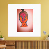 Multicolored Science Fiction Canvas Afdruk (Insitu (Woonkamer))