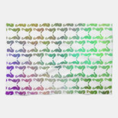 Multicolored Seahorse Pattern Theedoek (Horizontaal)