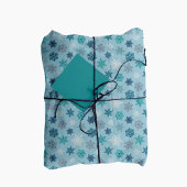 Multicolored snowflake pattern – winter christmas cadeaupapier