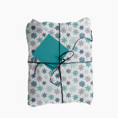 Multicolored snowflake pattern – winter christmas cadeaupapier