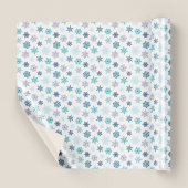 Multicolored snowflake pattern – winter christmas cadeaupapier