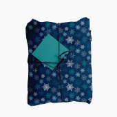 Multicolored snowflake pattern – winter christmas cadeaupapier