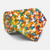 Multicolored Sprinkles for Festive Elegance Stropdas (Opgerold)