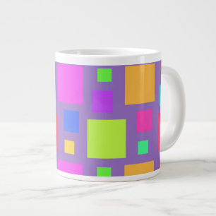 Multicolored Squares 2011 Grote Koffiekop