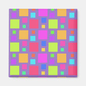 Multicolored Squares 2011 Magneet (Voorkant)