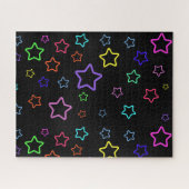 Multicolored Starry Night Legpuzzel (Horizontaal)