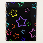 Multicolored Starry Night Planner (Voorkant)