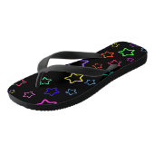 Multicolored Starry Night Teenslippers (Schuin)