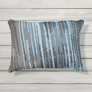 Multicolored Stripe Patroon met aardopleiding Buitenkussen