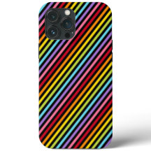Multicolored striped