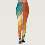 Multicolored striped leggings (Achterkant)