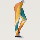Multicolored striped leggings (Rechts)