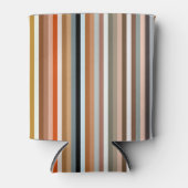 Multicolored Striped Pattern Blikjeskoeler (Voorkant)