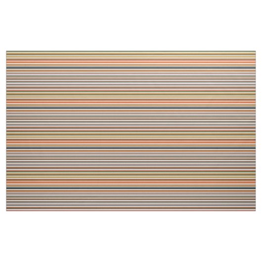 Multicolored Striped Pattern Stof (Yard (91,4 cm))