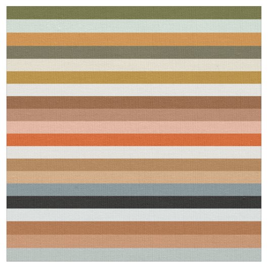 Multicolored Striped Pattern Stof (Close Up)