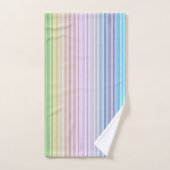 Multicolored Stripes Bad Handdoek (Handdoek)