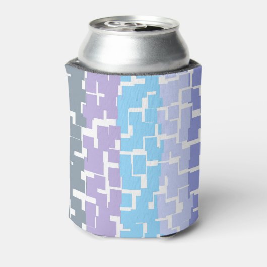 Multicolored Stripes Blikjeskoeler (Blikje Achterkant)