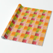 Multicolored Stripes Cadeaupapier (Uitgerold)