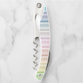 Multicolored Stripes Kurkentrekker (Voorkant)