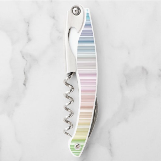 Multicolored Stripes Kurkentrekker (Voorkant)