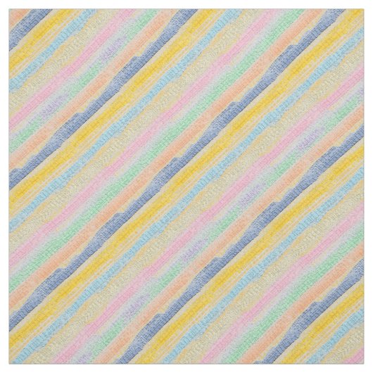 Multicolored Stripes Stof (Swatch)