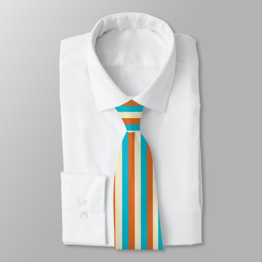 Multicolored Stripes Stropdas (Gebonden)