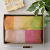 Multicolored Stripes Tissuepapier (Geschenk)