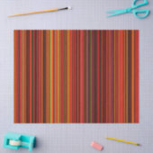 Multicolored Stripes Tissuepapier (Craft)