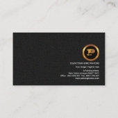 Multicolored Thuiskleurige Kleding Textuur Visitekaartje (Achterkant)