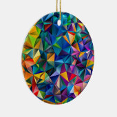 Multicolored triangle shapes keramisch ornament (Rechts)