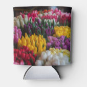 Multicolored tulpen blikjeskoeler (Voorkant)