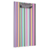 Multicolored Vertical Striped Clipboard Klembord (Rechts)