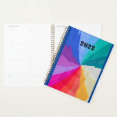 multicolored vortices on planner (Display)