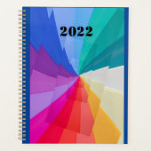 multicolored vortices on planner (Voorkant)